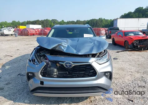 2021 Toyota Highlander Hybrid Platinum z USA, uszkodzony, nr VIN 5TDFARAHXMS011591